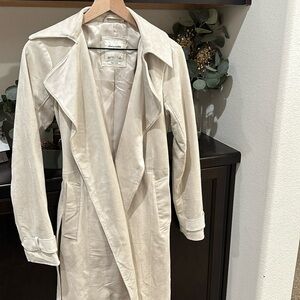 Abercrombie & Fitch Vegan Suede Trench coat